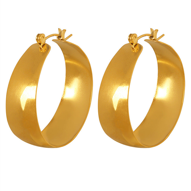 Minimal Luxe Hoops