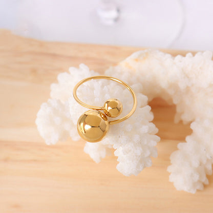 Dewdrop Gold Ring