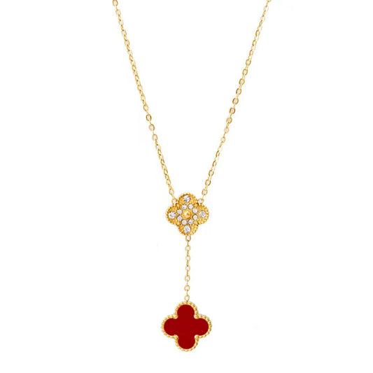 Red Clover Necklace Only (Limited remaining)
