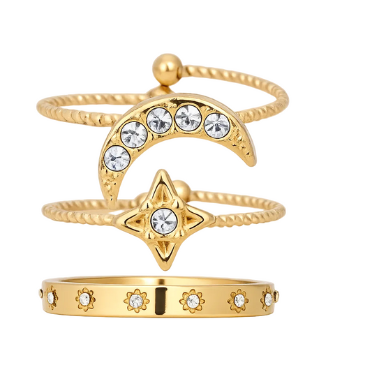 Celeste Ring Set