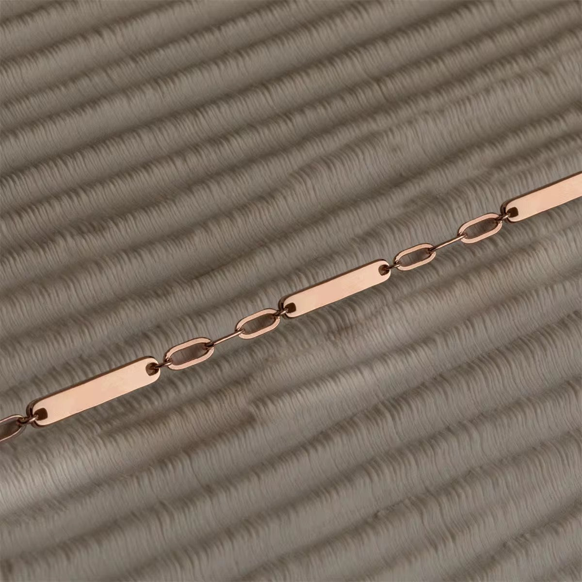 18K Gold Filled Personalized Paper Clip Necklace With Names
