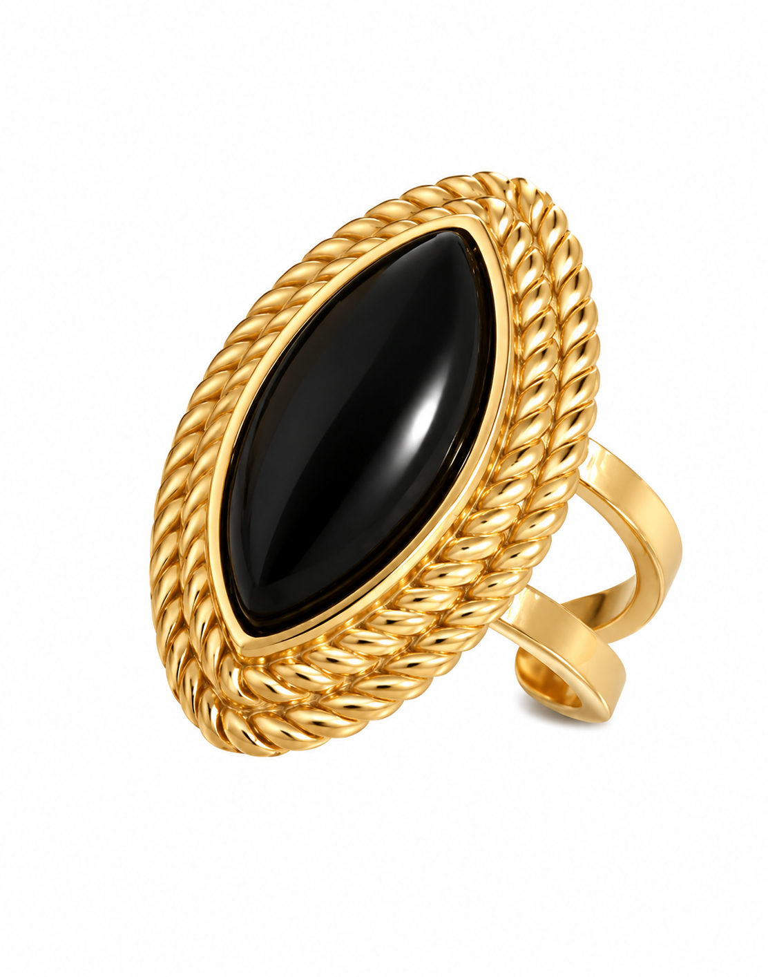 Midnight Marquis Ring
