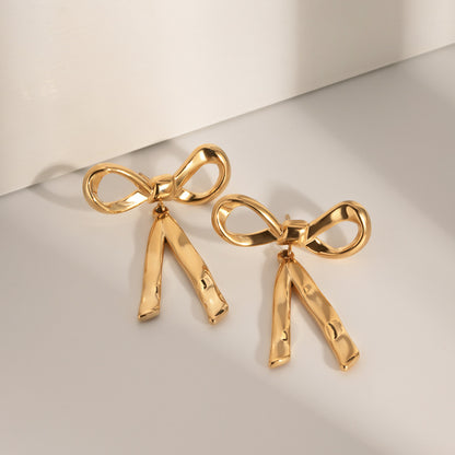 Charm Bow Earrings