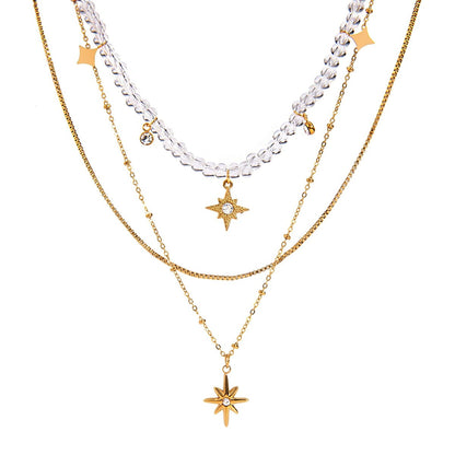 Pearl Radiance Trio Necklace