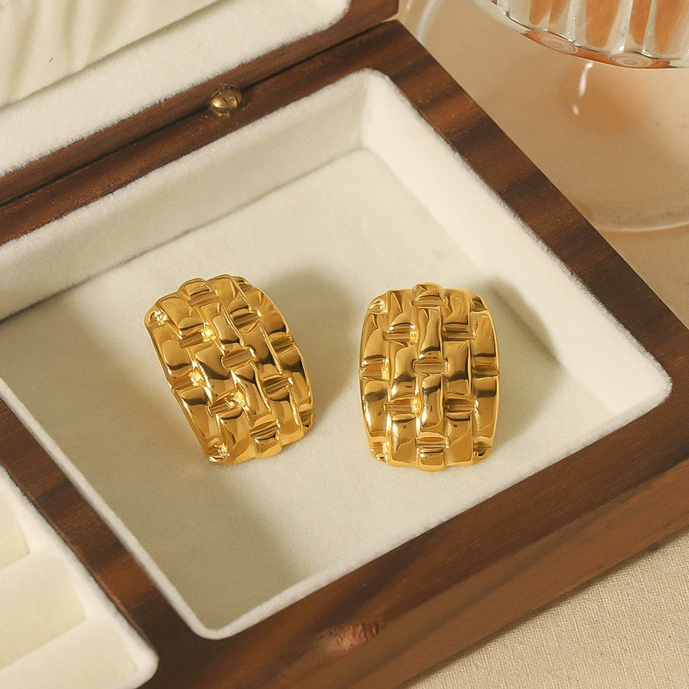 Eleganza Square Earrings