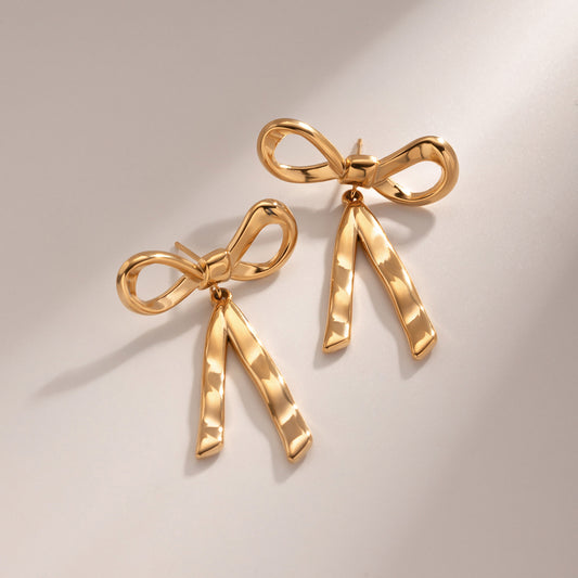 Charm Bow Earrings
