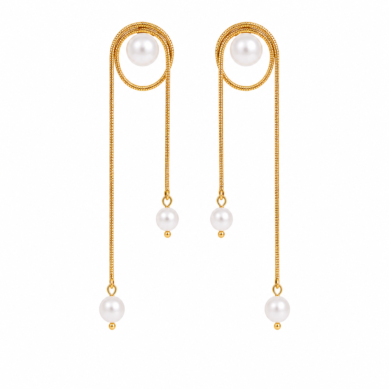 Pearl Veil Earrings