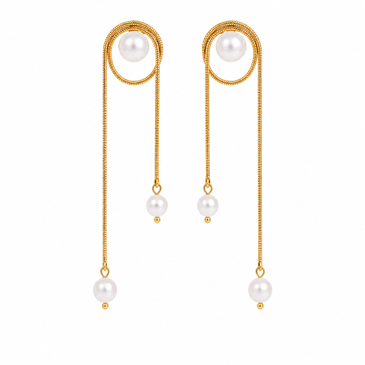 Pearl Veil Earrings
