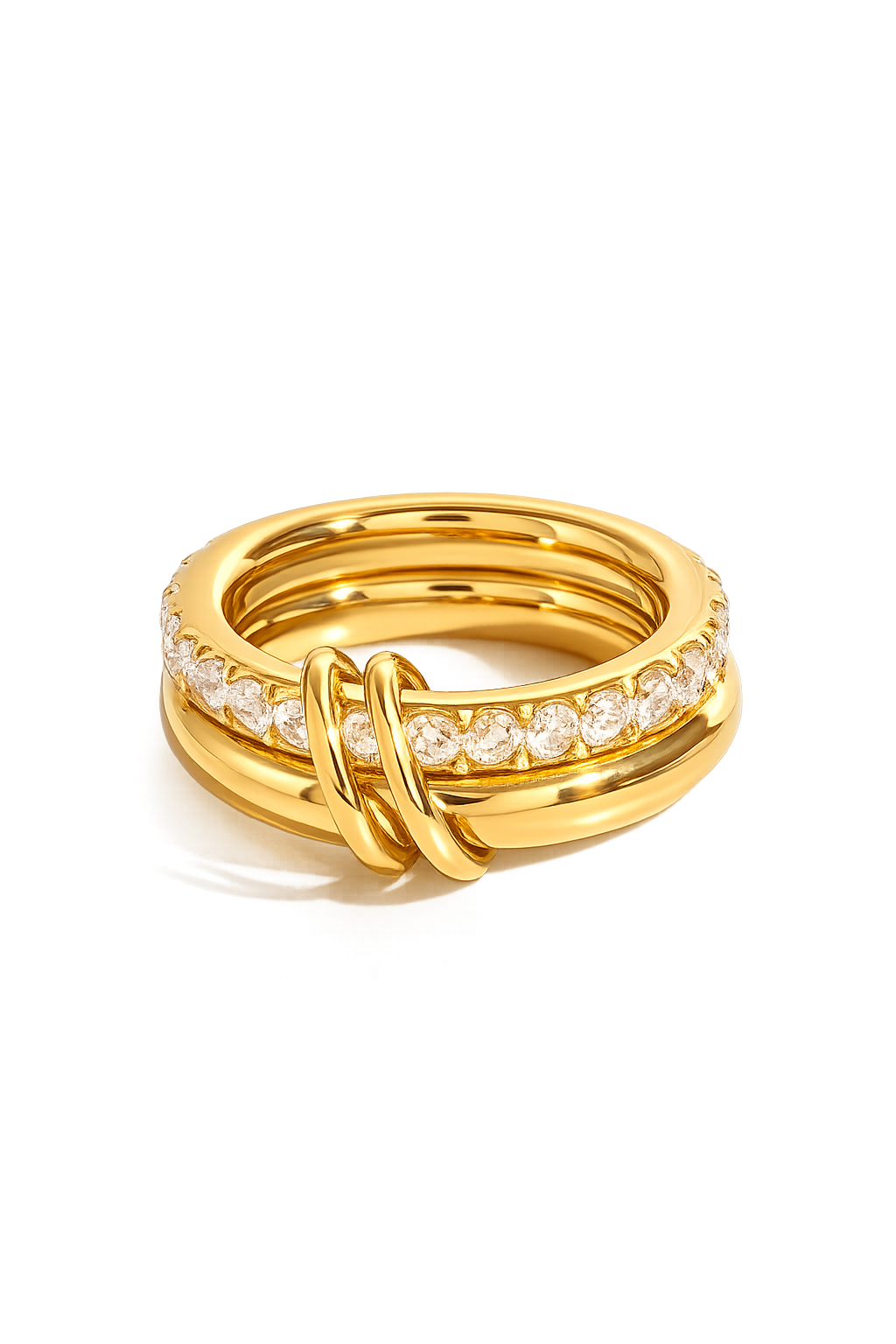 Aurora Crystal Wrap Ring