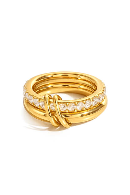 Aurora Crystal Wrap Ring