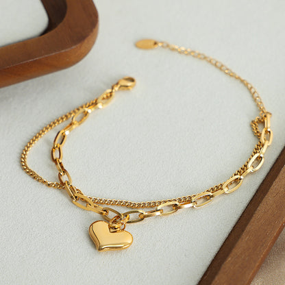 Sweetheart Gold Bracelet