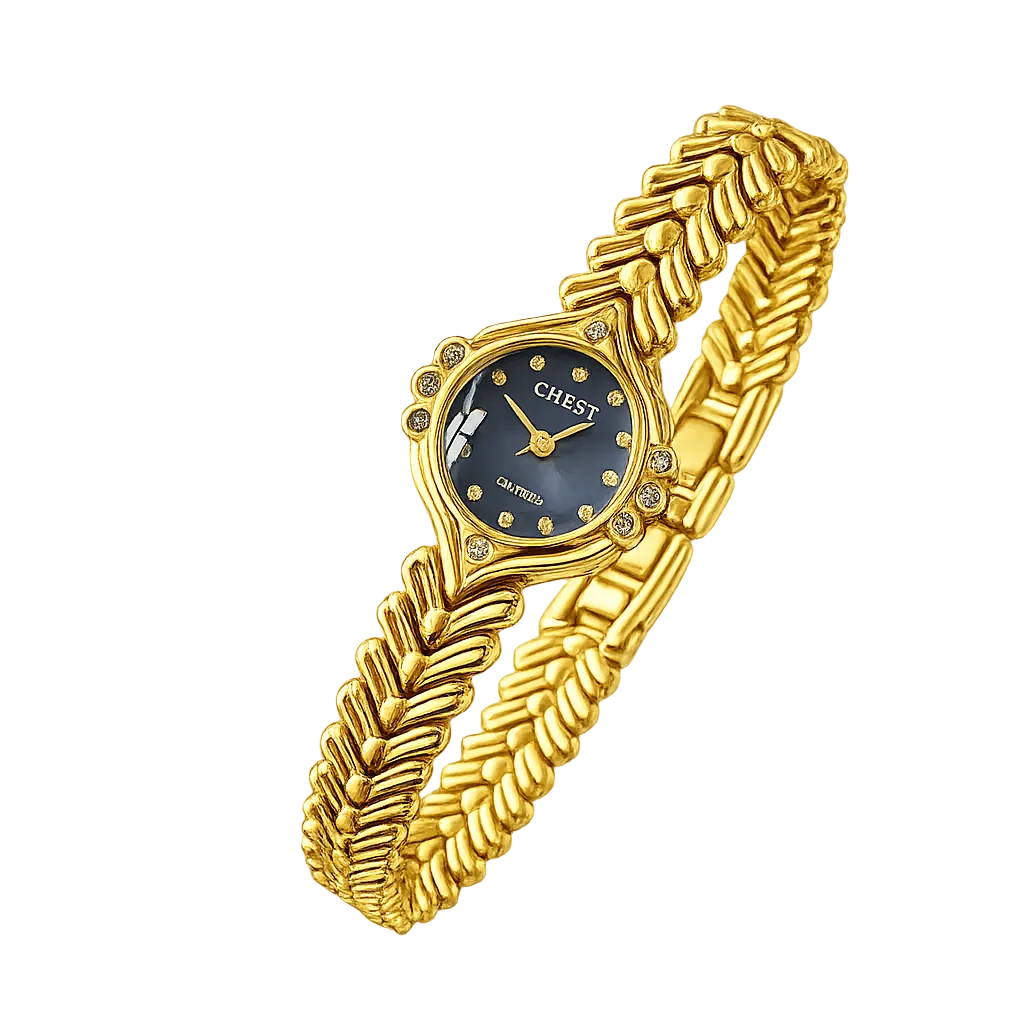 Luxelle Seraphina Noir Watch